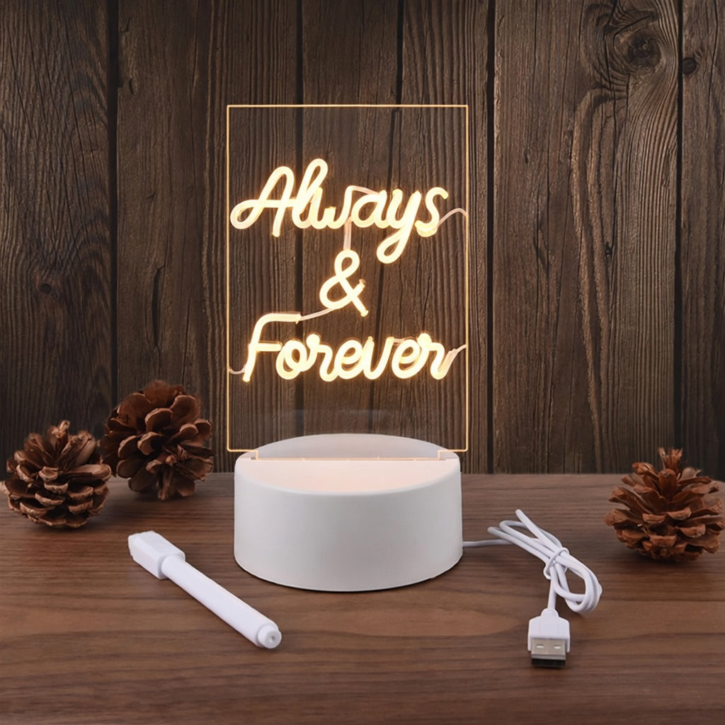 Luminous Message Board Night Light
