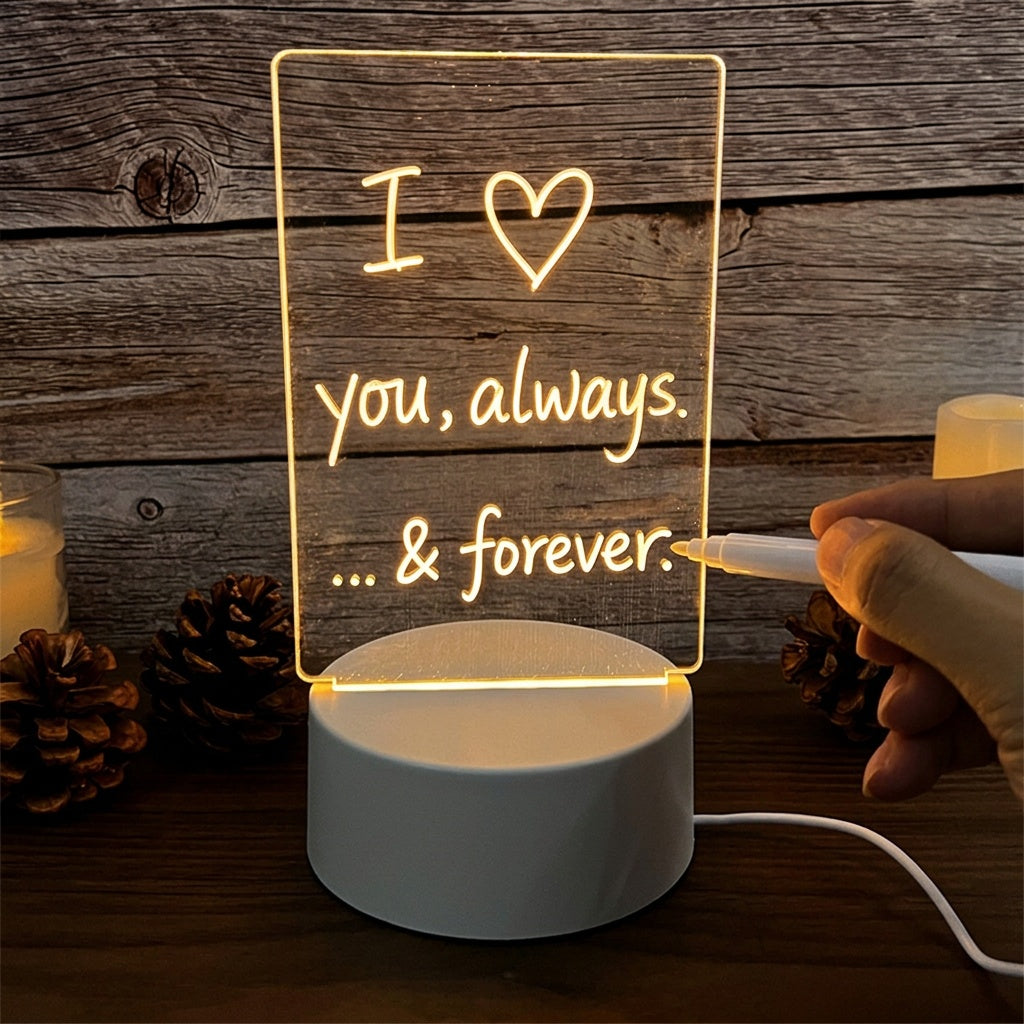 Luminous Message Board Night Light